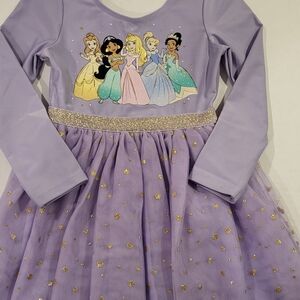 Disney's Princesses Toddler Girl Long Sleeve Tutu Dress 3T